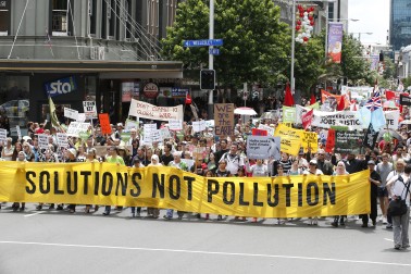 Auckland climate march