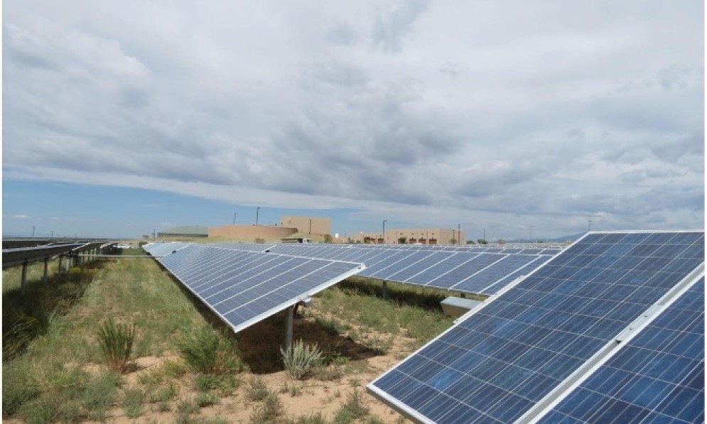 Solar panels. Image Far North Solar Farms