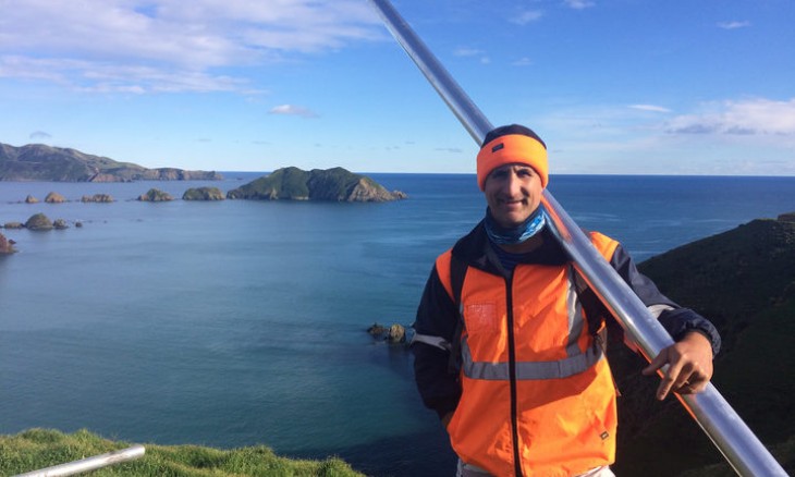Dr Dan Hikuroa’s research focuses on weaving together  Earth systems science and mātauranga Māori