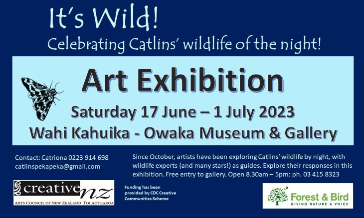 It's Wild! Art Exhibition poster