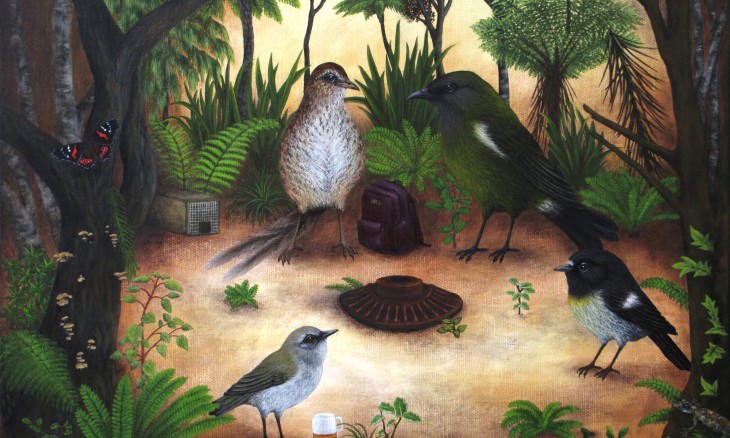The Gathering painting (Lenz Reserve)